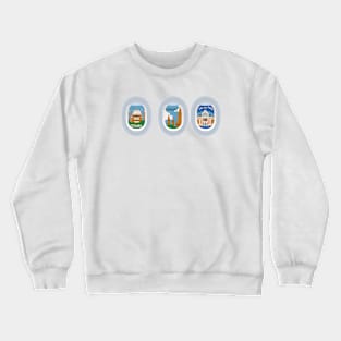 Airplane window Crewneck Sweatshirt